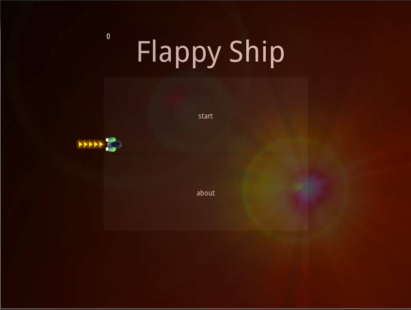 Tutorial] Flappy Ship Part 2: Build Simple Menus and Animate your Games  using Clock | kivySpaceGame